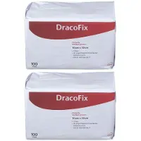Dräco Dracofix OP-Kompressen 10x10 cm unsteril 12fach 2x 2x100 St Kompressen