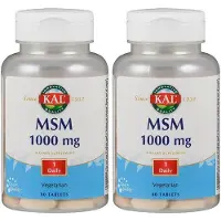 Supplementa GmbH MSM 1000 mg KAL Tabletten 2x 2x80 St