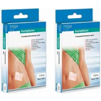 Höga Duschpflaster 10x12 cm Transparentverband steril 2x 2x5 St Pflaster