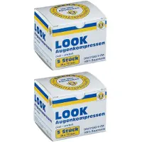 ERENA Look Augenkompressen 2x 2x5 St Kompressen