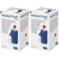 Idealast -haft color Binde 10 cmx4 m blau 2x 2x1 St Binden