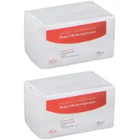 Dräco Vliesstoff-Kompressen unsteril 5x5 cm 2x 2x100 St Kompressen