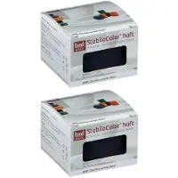 Bort StabiloColor haft Binde 4 cm blau 2x 2x1 St Binden