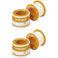 Leukopor 5 cmx5 m 2x 2x1 St Pflaster