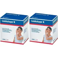 Leukotape K 2,5 cm hautfarben 2x 2x1 St Verband