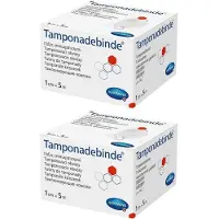 Hartmann Tamponadebinde 1 cmx5 m steril 2x 2x1 St Binden