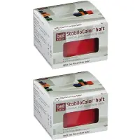 Bort StabiloColor haft Binde 4 cm rot 2x 2x1 St Binden