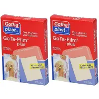 Gothaplast Gota Film plus 3,8x3,8 cm Pflaster 2x 2x20 St