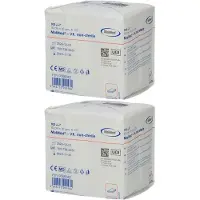 CareLiv Vliesstoff-Kompressen unsteril 10x10 cm 4fach 2x 2x100 St Kompressen