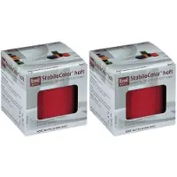 Bort StabiloColor haft Binde 6 cm rot 2x 2x1 St Binden