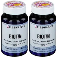 GALL PHARMA Biotin 0,45 mg GPH Kapseln 2x 2x60 St