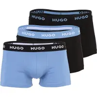 HUGO Herren Dreier Pack Slips Electric Blue