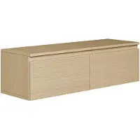Selsey Bemmi - TV-Hängeboard, Eiche Lindberg, 100 cm