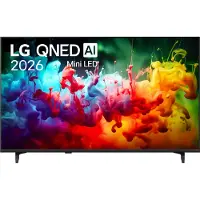 LG QNED AI MiniLED 43QNED70B6C, 109,2 cm (43"), 3840 x 2160 Pixel, QNED MiniLED, Smart-TV, WLAN, Schwarz