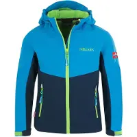TROLLKIDS Kids Kristiansand Kinder Marineblau Jacke Outdoor Alltag (320-117)
