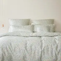 Elegante Mako Satin Bettwäsche Beauties Kissenbezug einzeln 40x80 cm | zartgrün - grün