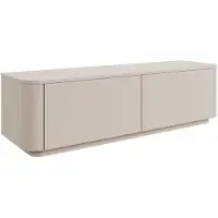 Selsey Luvio – TV-Board hängend oder stehend, Kaschmirgrau, 140 cm