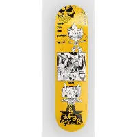 Polar Skate Oski - I Think You Perfect 8" Skateboard Deck yellow Gr. Uni