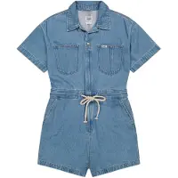 Lee Damen Jumpsuits Playsuit 112377254 - Lichtblauw - Größe S