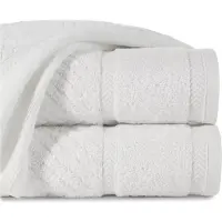 Eurofirany REINA LINE Baumwollhandtuch mit Zickzackmuster und glattem Rand, 500 g/m2, 50 x 90 cm