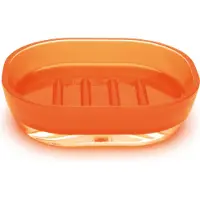Excelsa Seifenschale Spa 12,5x3,5x10,5 cm Plastik Orange