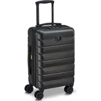 Delsey Air Armour 55 cm Expandable suitcase, black