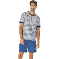 J&j Brothers Herren Sommer Kurzarm Schlafanzug JJB21