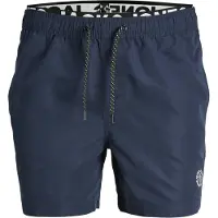 Jack & Jones Bade-Shorts 'Fiji' in dunkelblau | Gr.: M