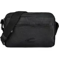 Camel active Camera Bag JOURNEY – Robuste Umhängetasche mit Reißverschluss & abnehmbarer Extratasche schwarz