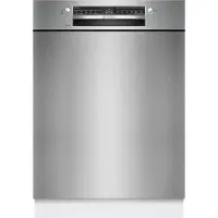 Bosch SMU2HTS08E, Freistehend, Standardgröße (60 cm), Gebürsteter Stahl, Edelstahl, Tasten, Berührung, 1,75 m
