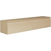 Selsey Bemmi - TV-Hängeboard, Eiche Lindberg, 175 cm