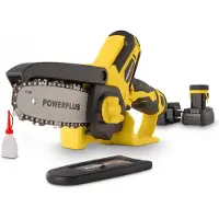 Powerplus 2 Bat 12v 2.0ah 100 Mm Mini Kabellos Astsäge