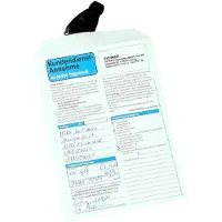 Eichner Umschlag 24-Stunden Annahme-Tasche mit Umschlag für Nachteinwurf, DIN C5, Mehrfarbig, Verpackungseinheit: 1 P/100