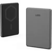 Urban Armor Gear 9B4419114030, 5000 mAh, Kabelloses Aufladen, 3,6 V, 20 W, Schwarz, Grau