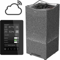 Tylö Saunaöfen Crown Elite Grau 8.0 kW | mit separate Steuerung | 61002202