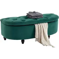 HOMCOM - Sitzbank - 120B x 46T x 42H cm - grün