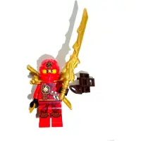 LEGO Ninjago: Kai mit Drachenschwert und zwei Katanas