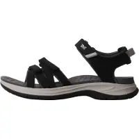 Teva Tirra Sport Leather Women - Damen Sandale, Größe:37 (US 6), Farbe:black