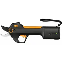 Fiskars Akku-Gartenschere M, Bypass, 8 V inkl. integriertem Akku