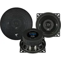 Hifonics TS42, 2-Wege, 120 W, 60 W, 4 Ohm, 9,8 cm, 10 cm