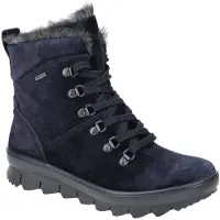 Legero Schnür-,Zug-u.Schnallenstiefel in blau, Gr. 9