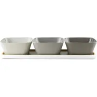 Sonstiges Tapas-Set, 4-teilig, mehrfarbig - Kieselstein