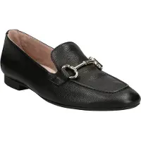 Paul green Slipper & Mokassin 2596-001, Glattleder, Schwarz, Damen