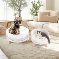 OEM Hundefutterbett für den weißen Hundewohnbereich