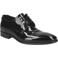 Lloyd Schnürschuhe JEREZ, Lack/Brush, Schwarz, Herren