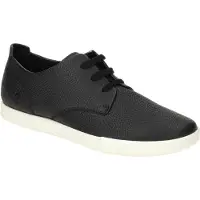 Ecco LEISURE Herrenschuhe - bequeme Schnür Halbschuhe schwarz Freizeit NEU