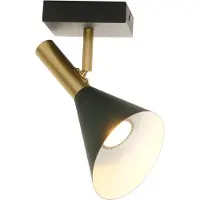 Steinhauer Besselink licht ST2491ZW, GU10, 1 Glühbirne(n), LED, 2700 K, 350 lm, Schwarz