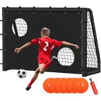 OEM Fußballtor 180 x 120 x 60 cm ideal für Kindertraining im Freien