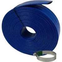 Famanu Abfluss-Schlauch 10 Meter Länge - PVC - 32 mm Durchmesser