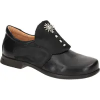 Think! Think PENSA Damenschuhe - bequeme Schnür- Halbschuhe schwarz Elegant NEU